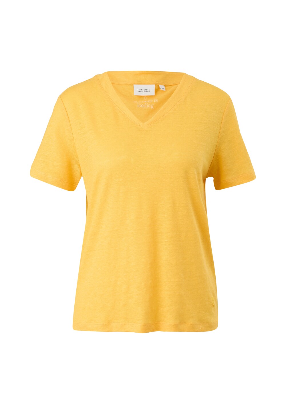 Рубашка Comma Casual Identity, желтый