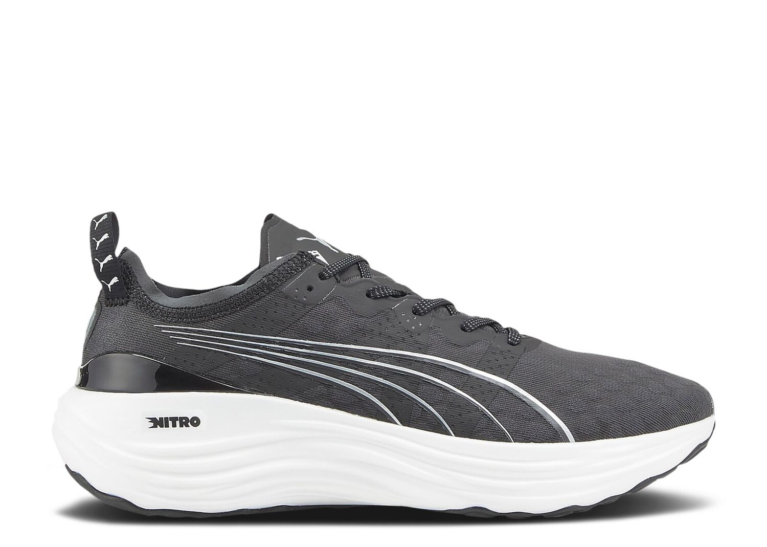 

Кроссовки Puma Foreverrun Nitro 'Black White', черный