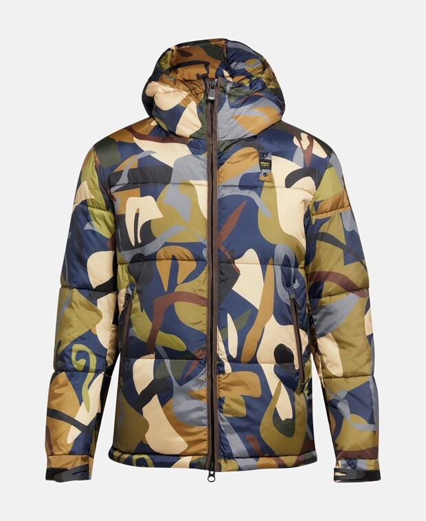 

Стеганая куртка Blauer USA, хаки