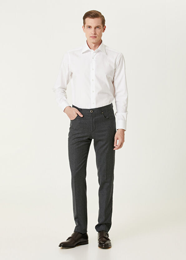 

Шерстяные брюки Corneliani, серый