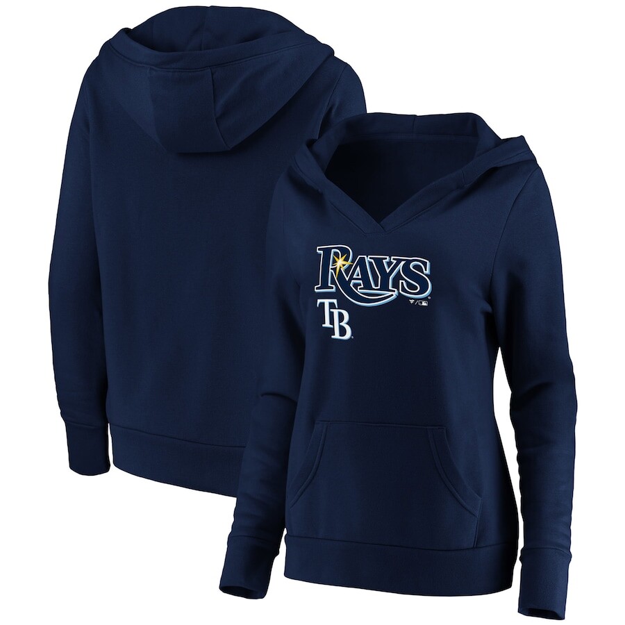 

Пуловер с капюшоном Fanatics Branded Tampa Bay Rays, нави