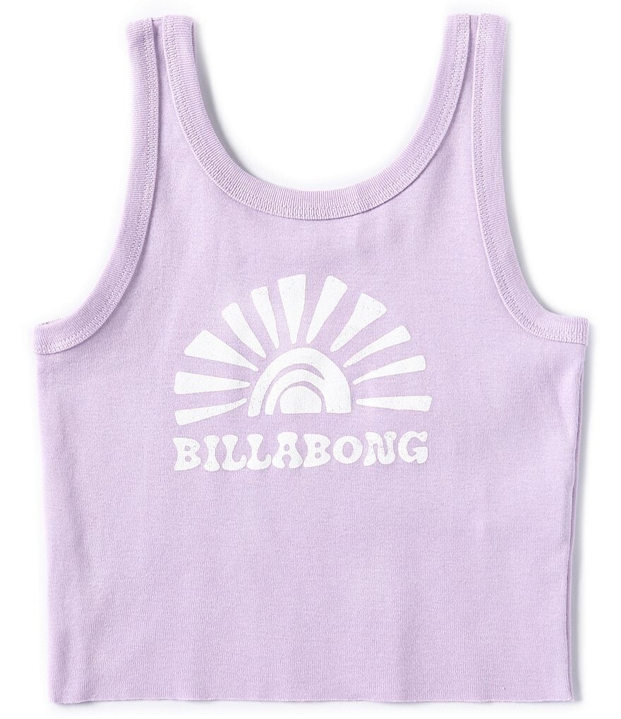 Майка без рукавов Billabong Big Girls 7-16 Sun Stamp, фиолетовый