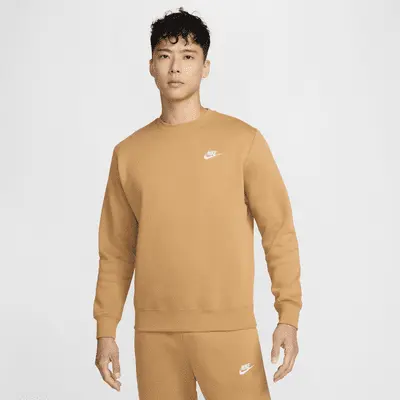 

Футболка Nike Sportswear Club Fleece, цвет Flax/White