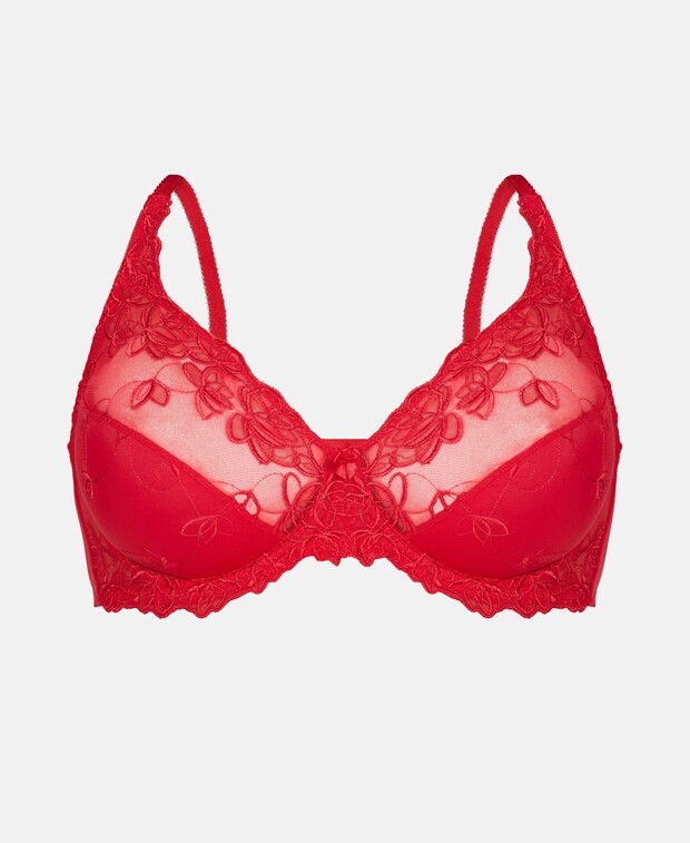 

Бюстгальтер с формованной чашкой, чашки CF Hunkemöller, красный