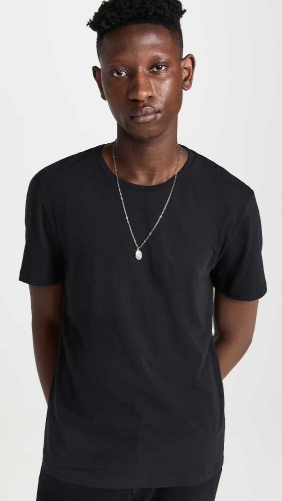 

Футболка PAIGE Cash Crew Neck, черный