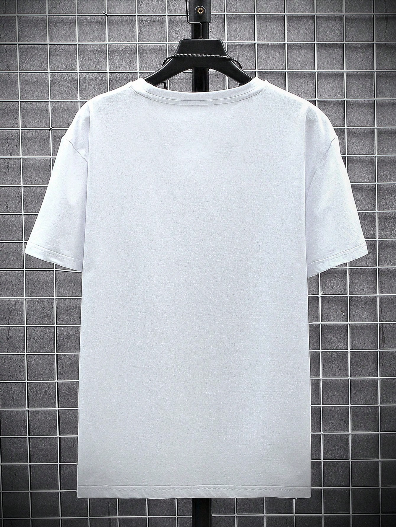 Мужская футболка с коротким рукавом Manfinity с буквенным принтом, белый