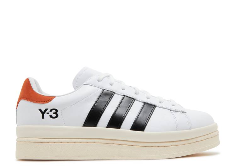 Кроссовки Adidas Y-3 HICHO 'WHITE BLACK RED', белый