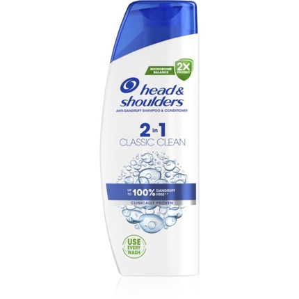 

Head & Shoulders Шампунь Classic Clean 2In1 - против перхоти, 330 мл