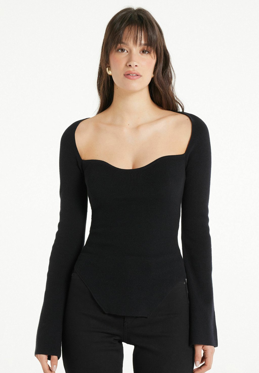 цена Рубашка с длинным рукавом Tezenis, цвет schwarz black