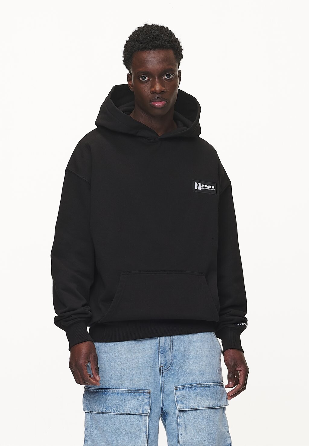 

Толстовка ANTIGUA BOXY HOODIE Pegador, цвет washed black