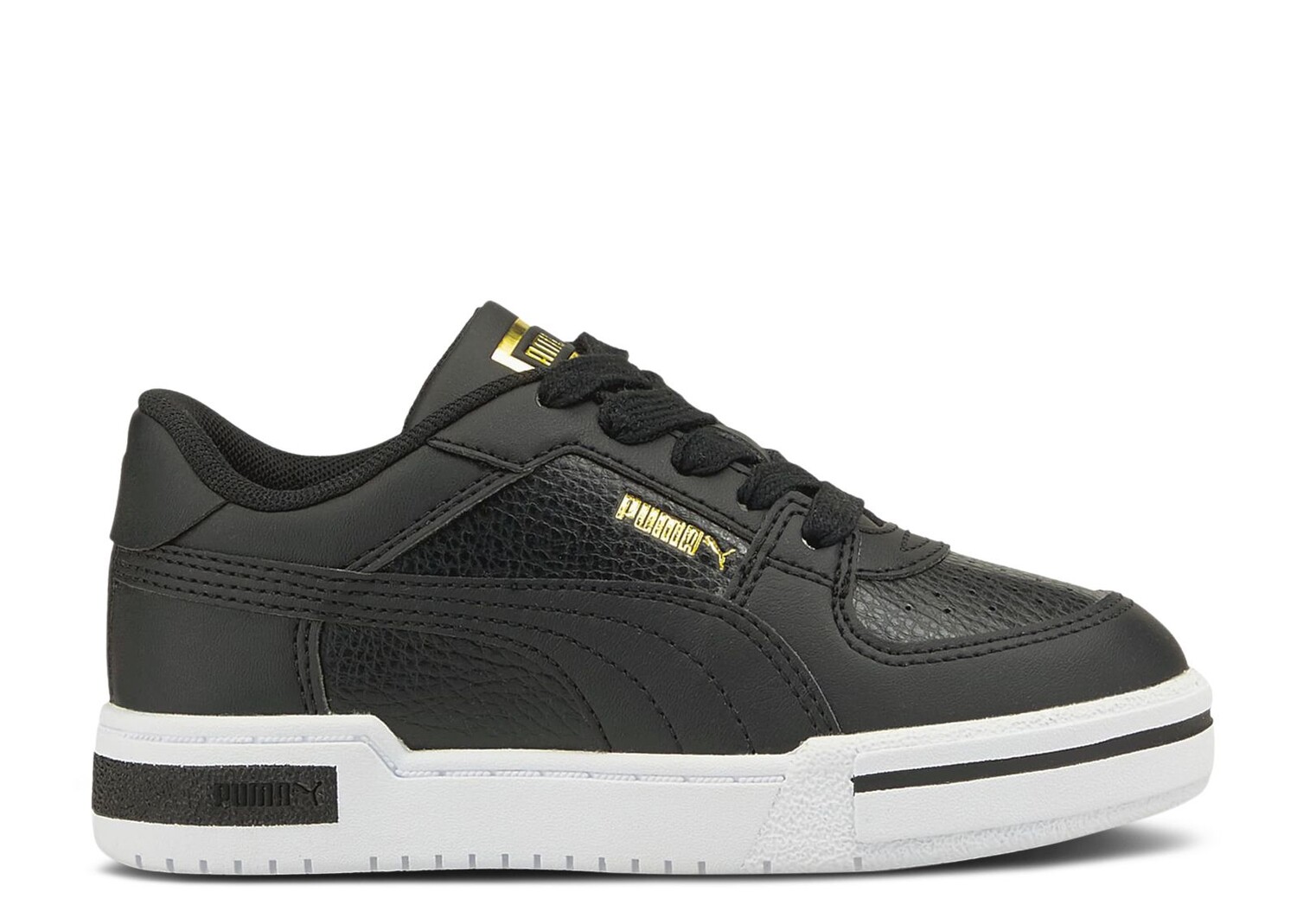 

Кроссовки Puma Ca Pro Classic Little Kid 'Black White Gold', черный