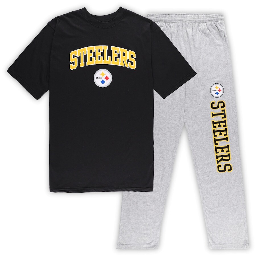 

Пижамный комплект Concepts Sport Pittsburgh Steelers, черный
