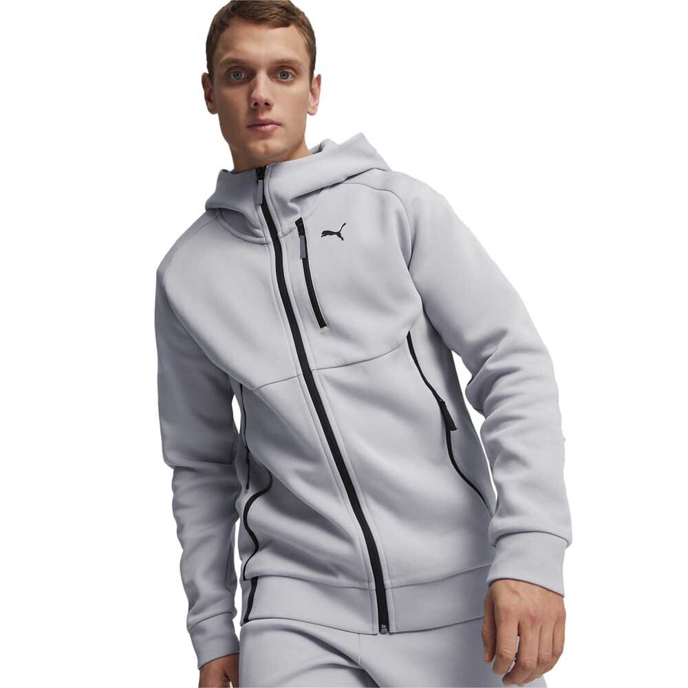 

Толстовка Puma Tech Full Zip, серый