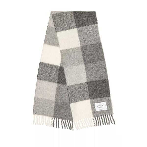 

Шарф cph shawl 4 wool mix grey melange one Copenhagen, серый