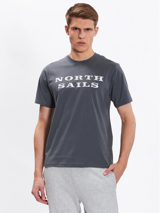 

Футболка стандартного кроя North Sails, серый