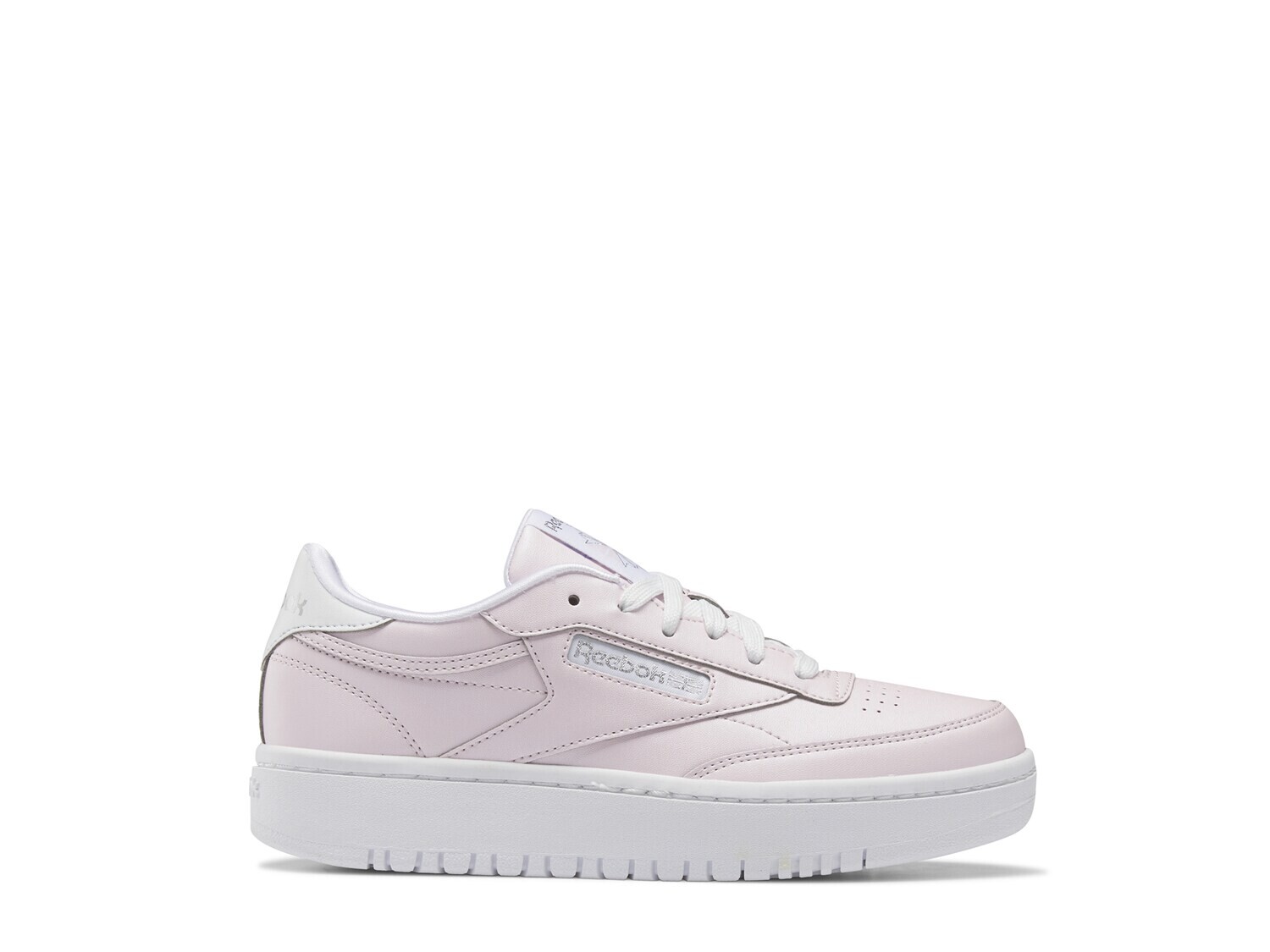 

Кроссовки Reebok Club C 85 Double Platform, светло-розовый