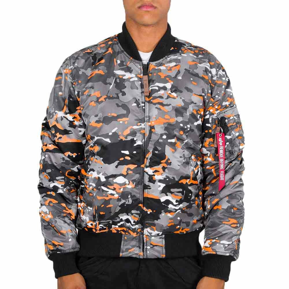 

Куртка Alpha Industries MA-1 VF 59 Camo, серый