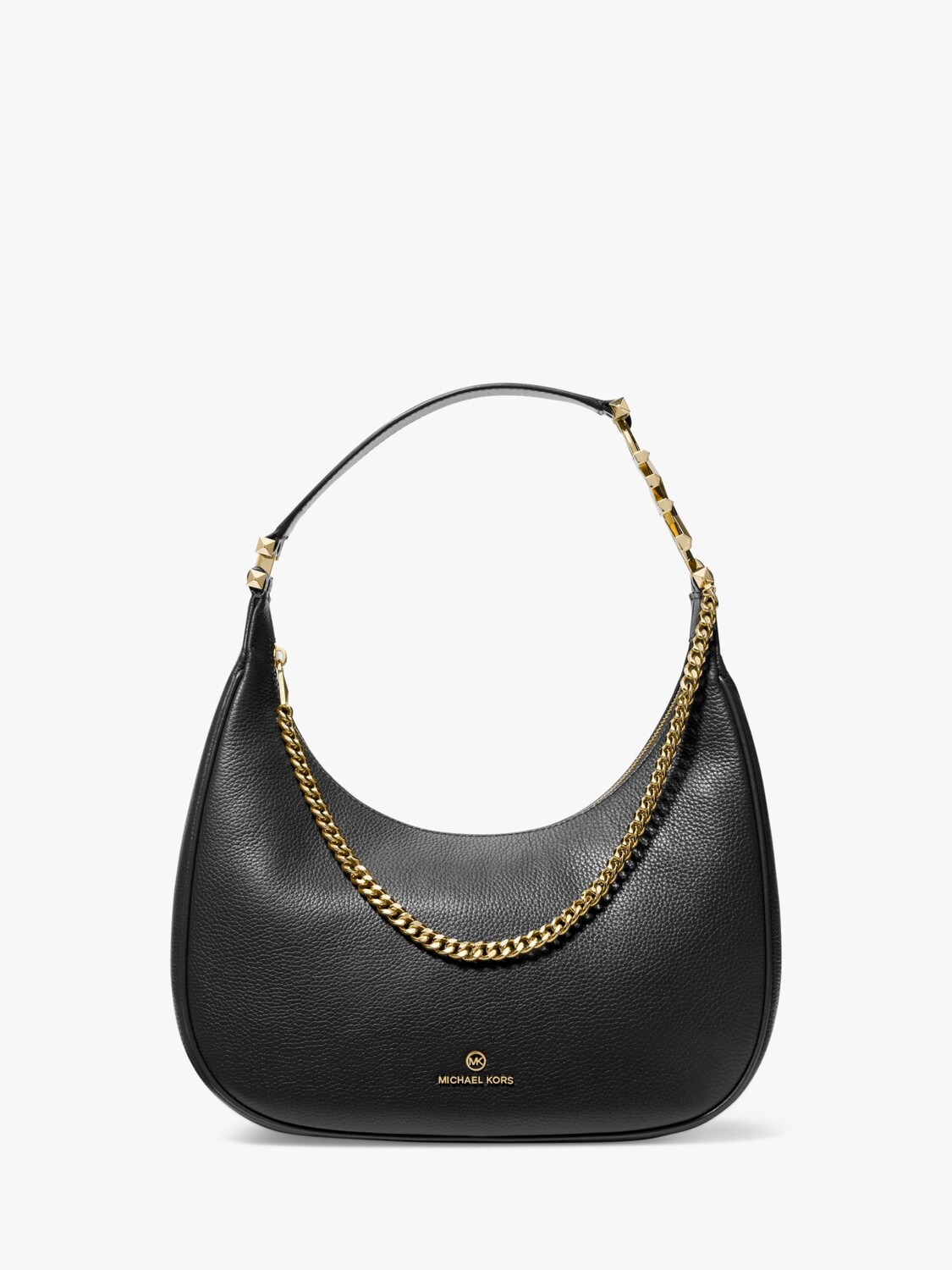 

Большая кожаная сумка-клатч MICHAEL Michael Kors Piper, черный