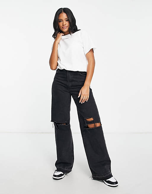 

Белая футболка бойфренда с логотипом Berghaus Cotton Center