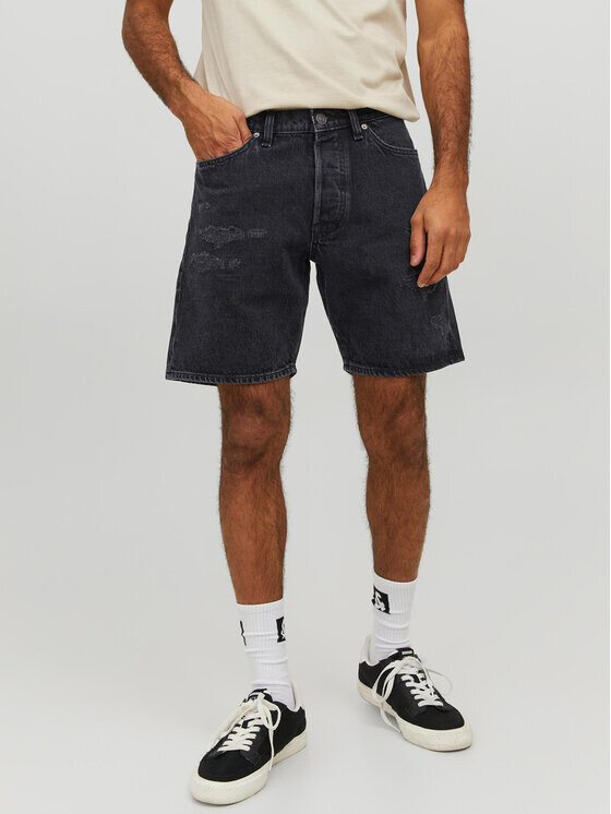 

Джинсовые шорты свободного кроя Jack&Jones, черный