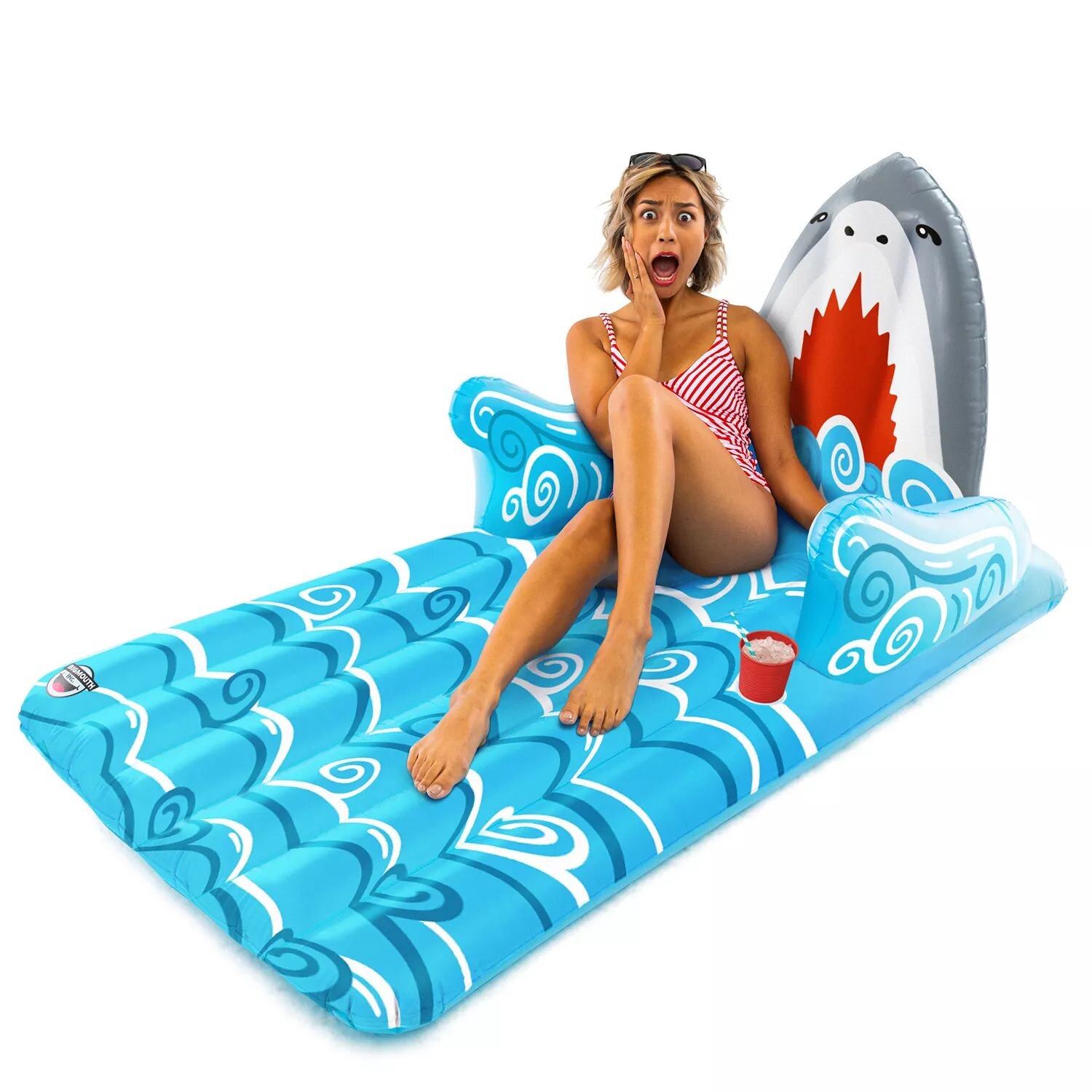 

BigMouth Inc. Надувной шезлонг для бассейна Shark BigMouth Inc.