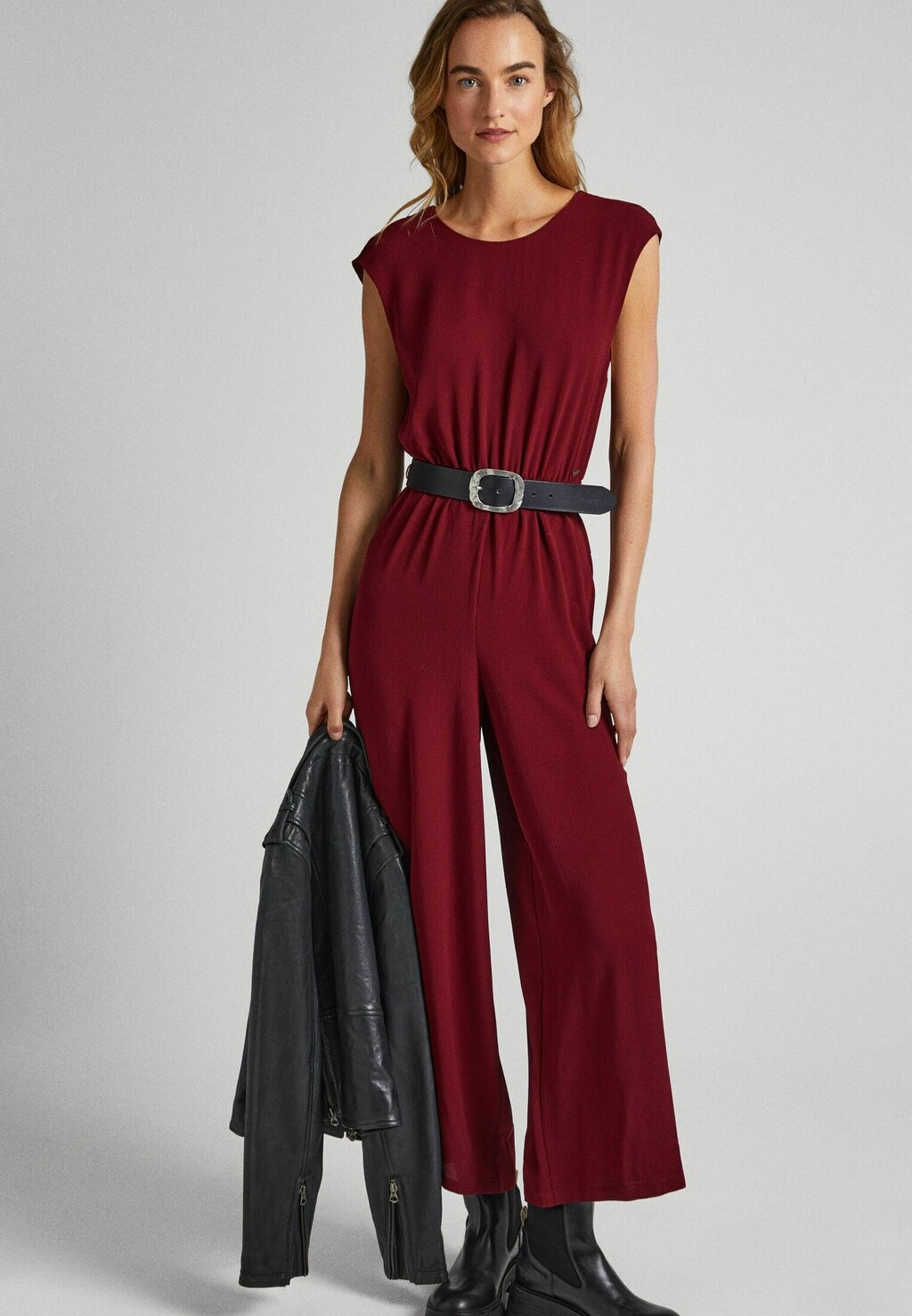 

Комбинезон FISKA Pepe Jeans, цвет burgundy red