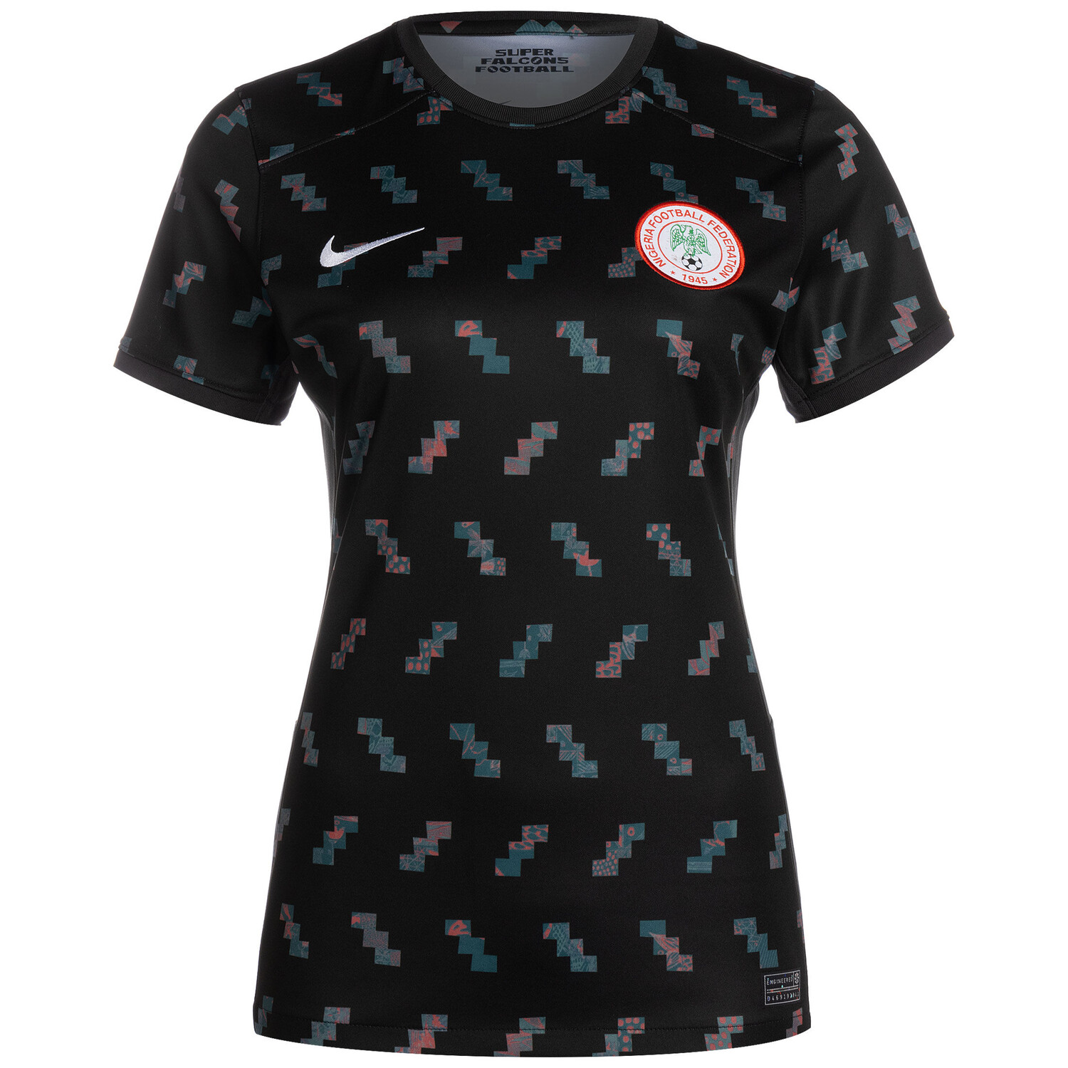 

Спортивная футболка Nike Fußballtrikot Nigeria Stadium 23 Auswärts, черный