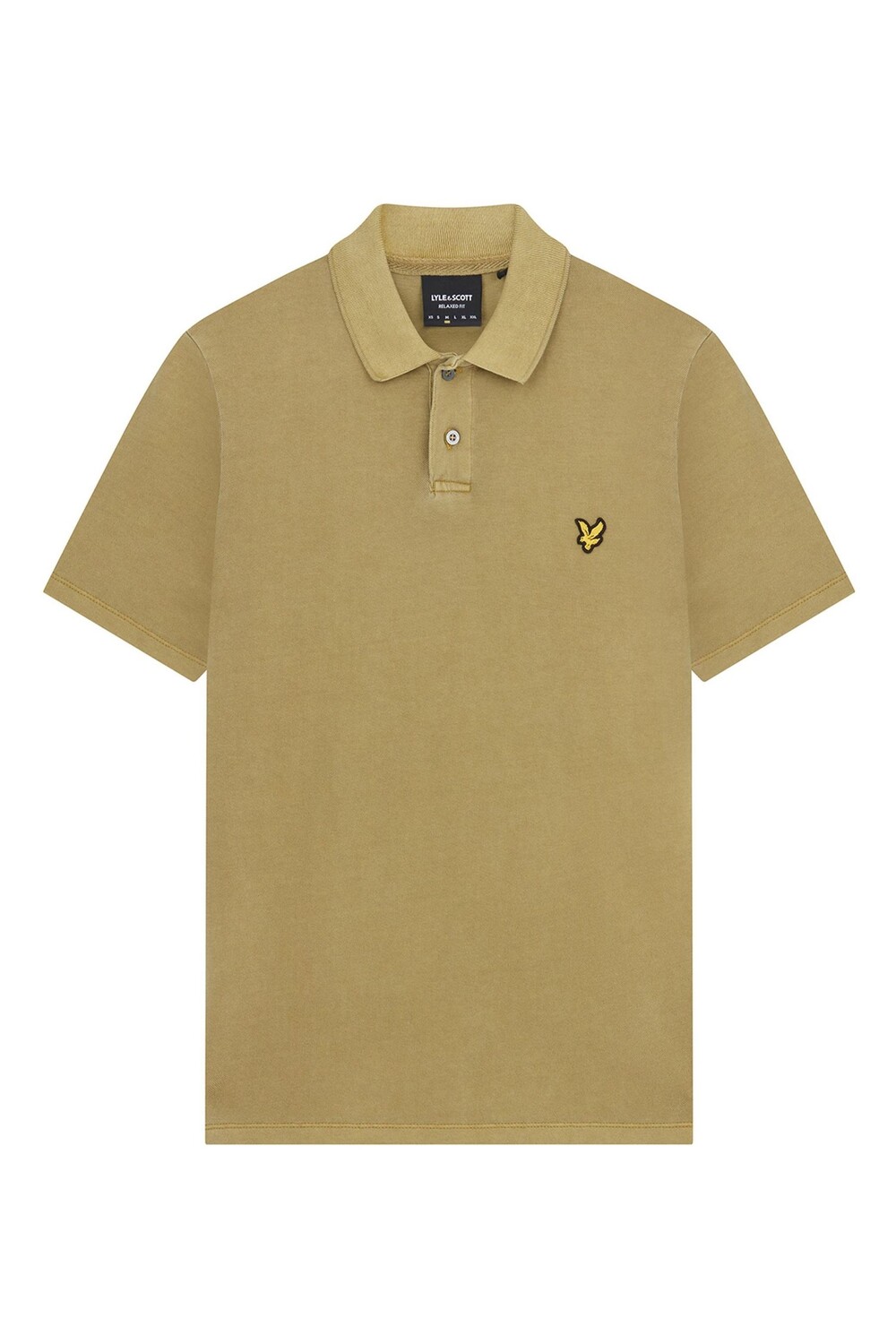 

Зеленая рубашка-поло из пике Lyle & Scott, зеленый