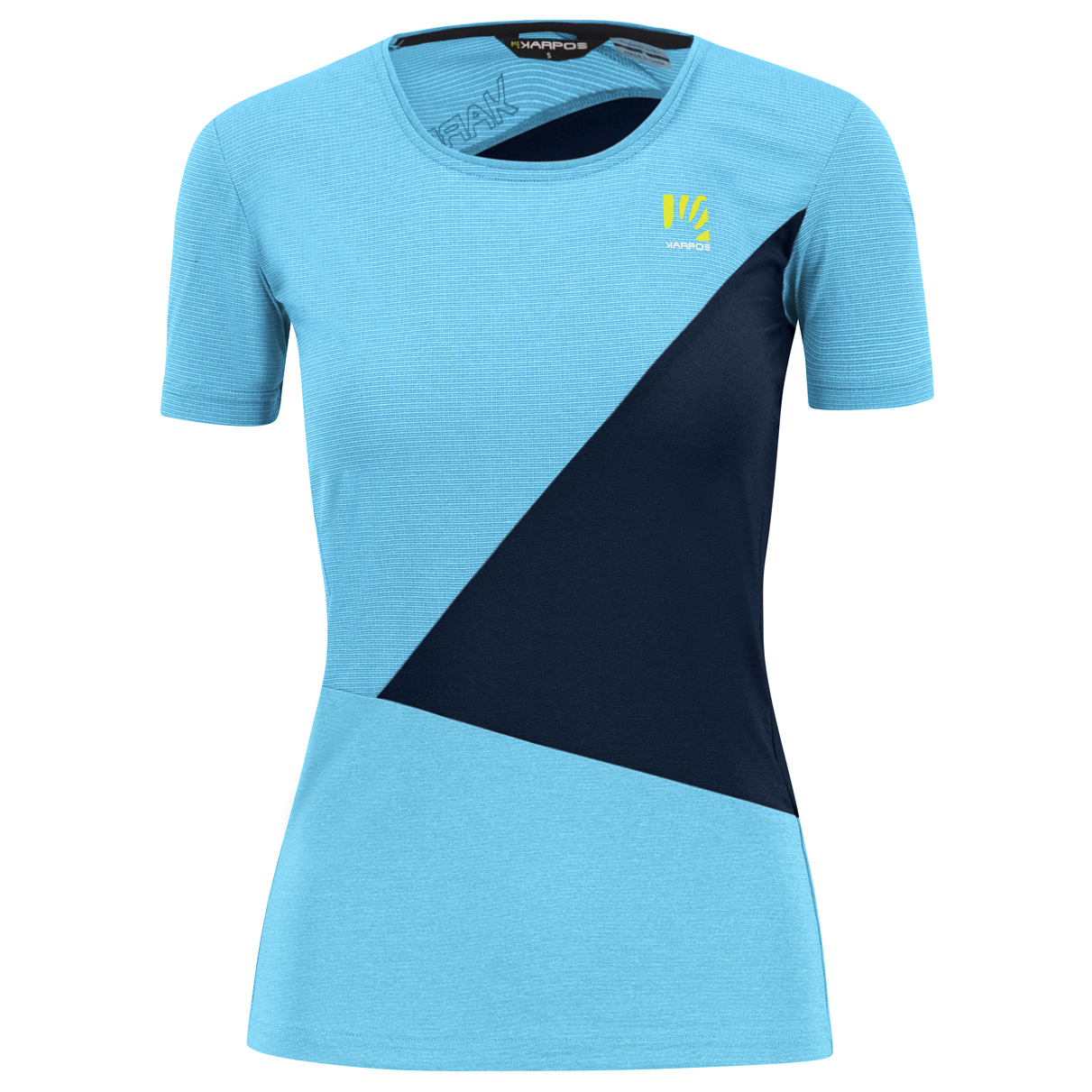 Беговая рубашка Karpos Women's Nuvolau Jersey, цвет Blue Atoll/Sky Captain