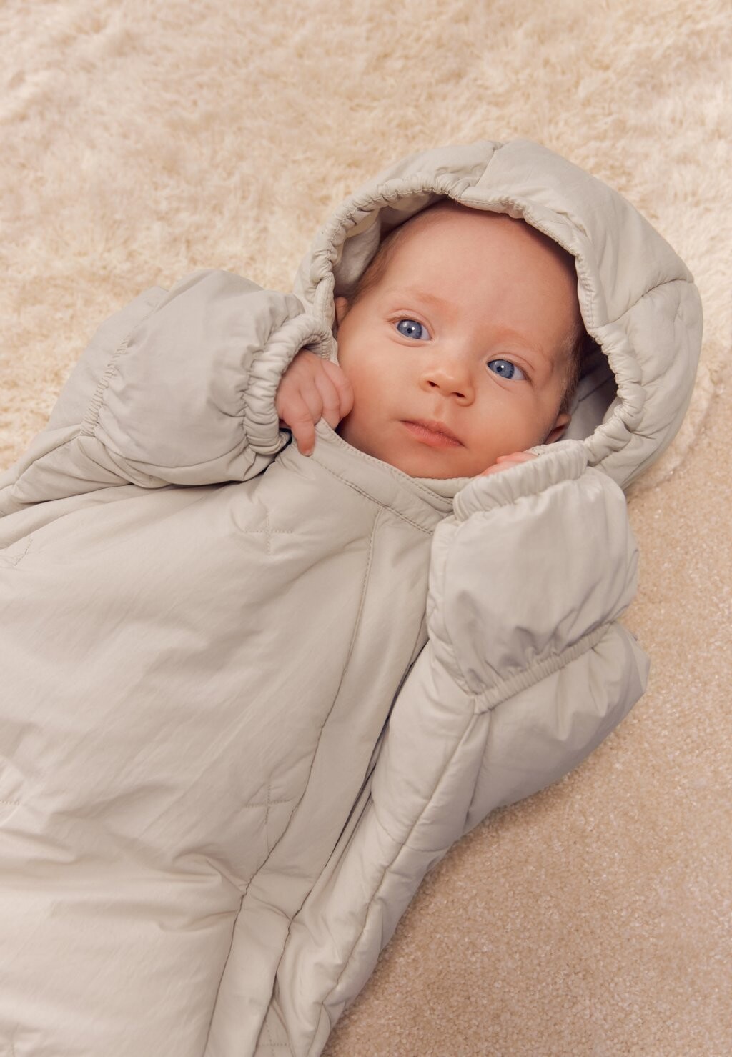 

Зимний комбинезон OVERALL LEA Leokid, цвет sandy fog