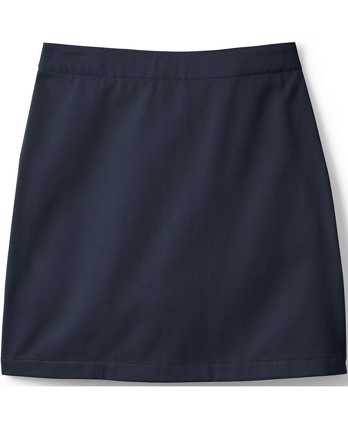 

Детская школьная форма для девочек, облегающая юбка-чинос длиной выше колена Lands' End