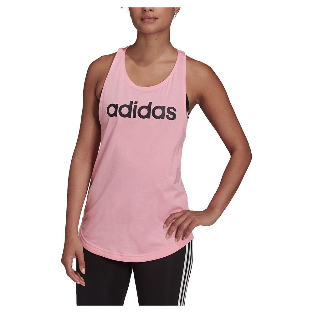 

Футболка без рукавов adidas Sportswear Linear, розовый