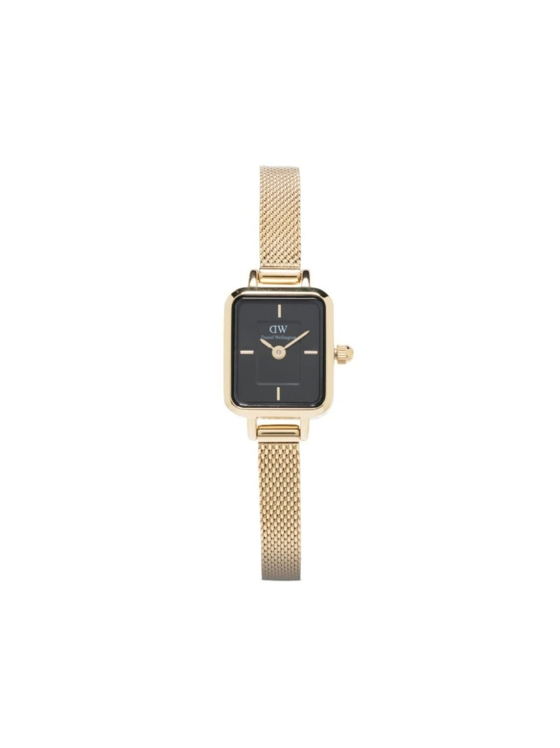 

Наручные часы Quadro Mini 19 мм Daniel Wellington, черный