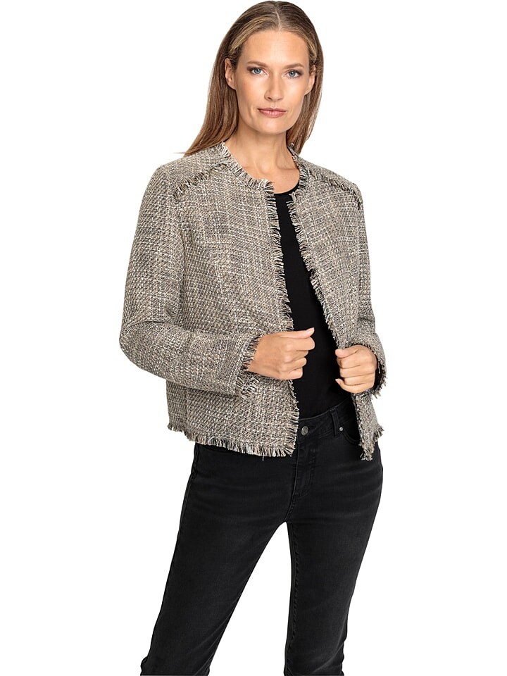 

Куртка Heine Blouson, цвет beige/schwarz