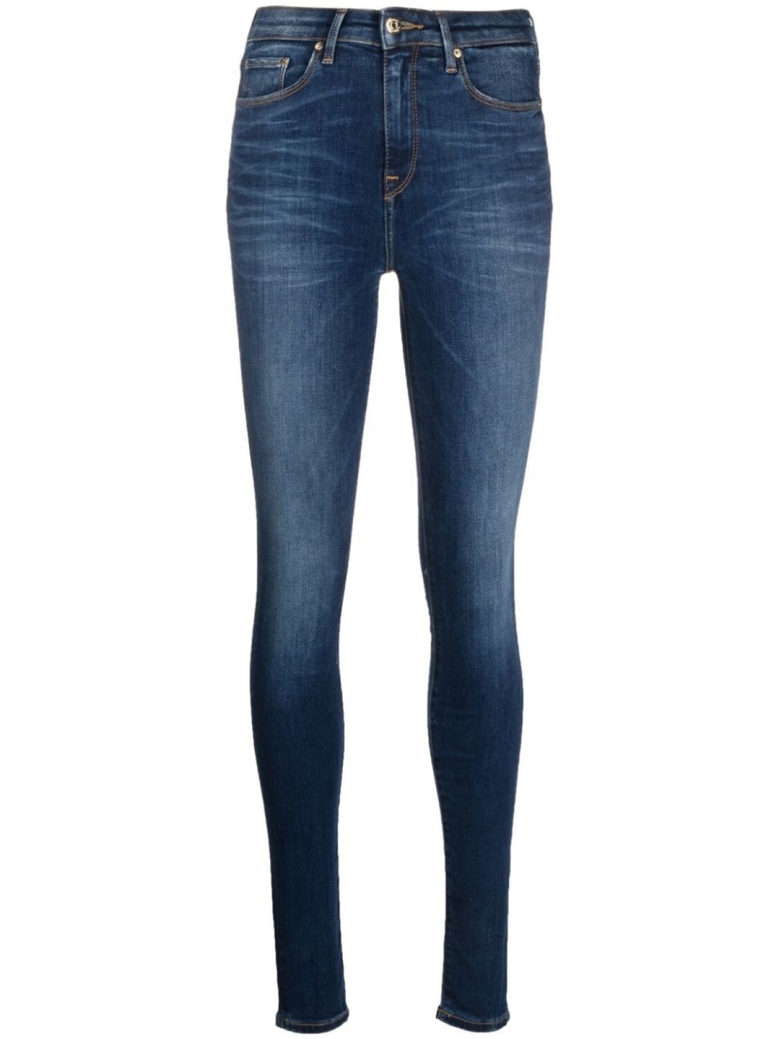 

Tommy Hilfiger джинсы скинни с эффектом потертости, синий