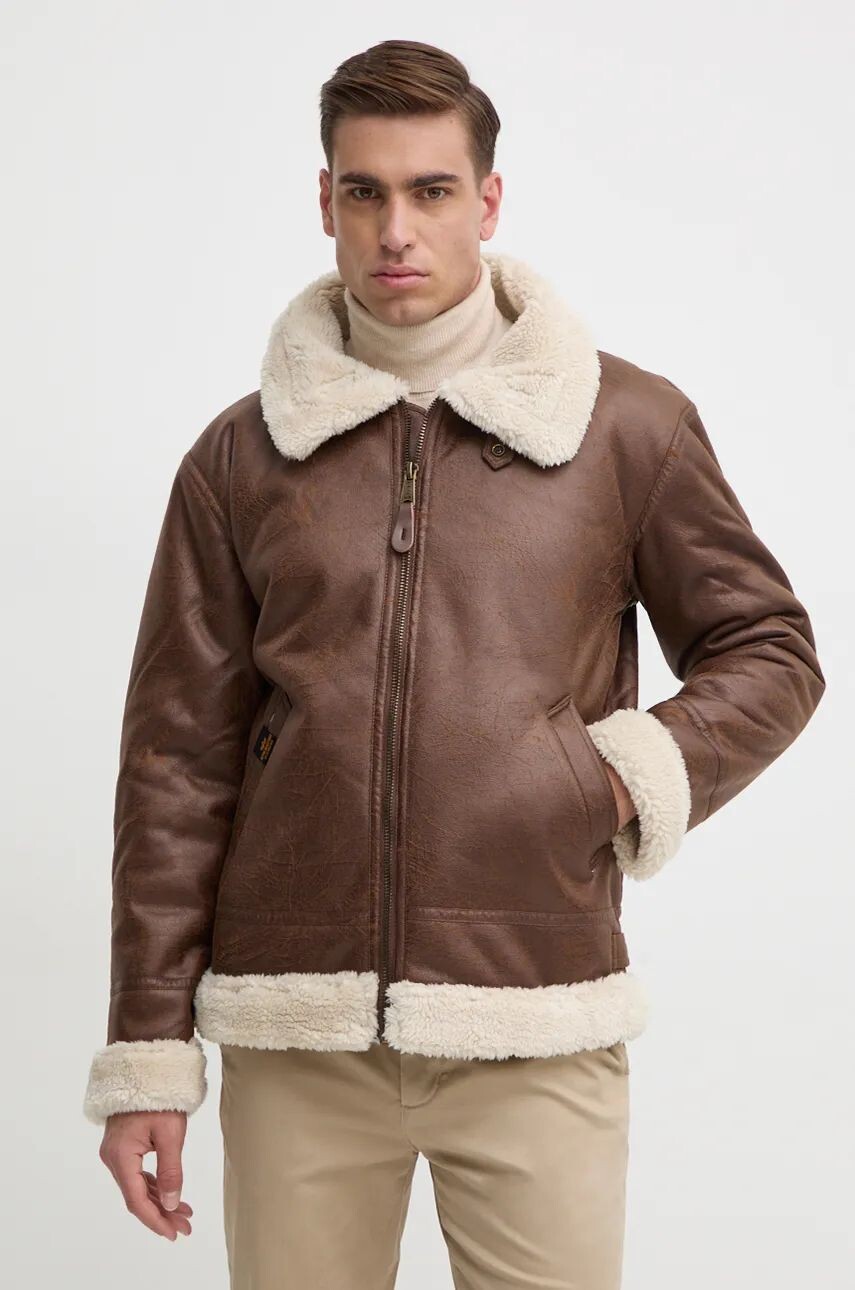 

Куртка Alpha Industries B3 FL, коричневый