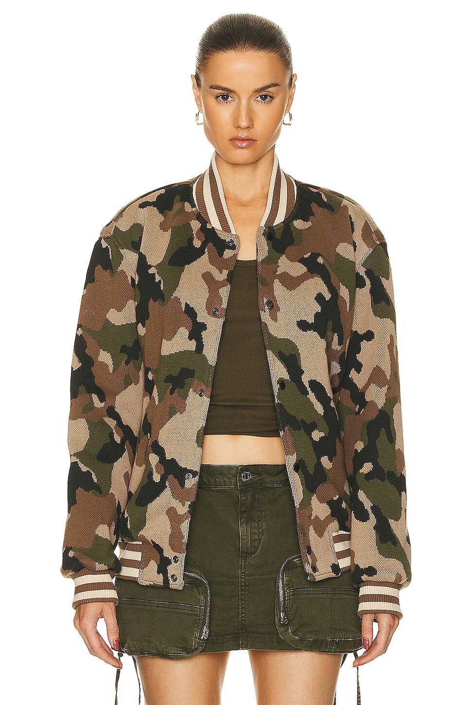 

Куртка Ser.O.Ya Bryan Bomber, цвет Camo