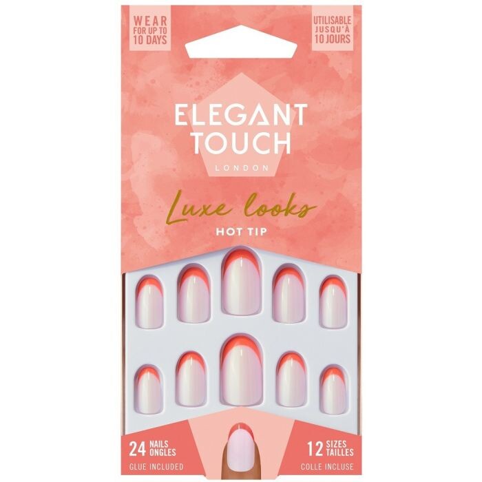 

Накладные ногти Uñas Postizas Luxe Looks Elegant Touch, Hot Trip