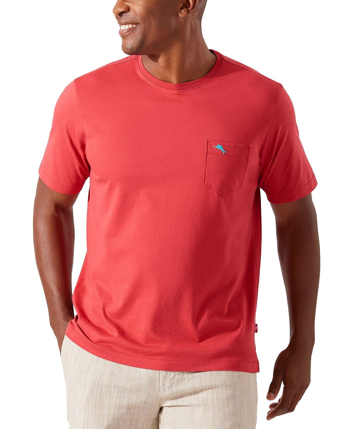 

Мужская футболка bali sky с круглым вырезом и карманами Tommy Bahama, мульти