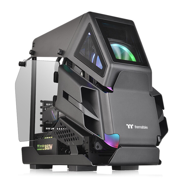 

Корпус Thermaltake AH T200, Micro-Tower, черный