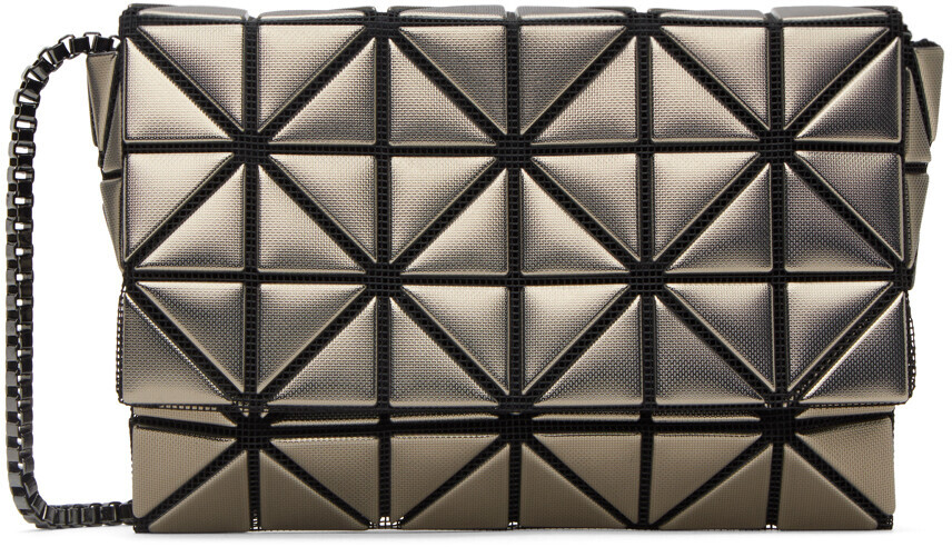 

Бронзовая платиновая сумка Bao Bao Issey Miyake