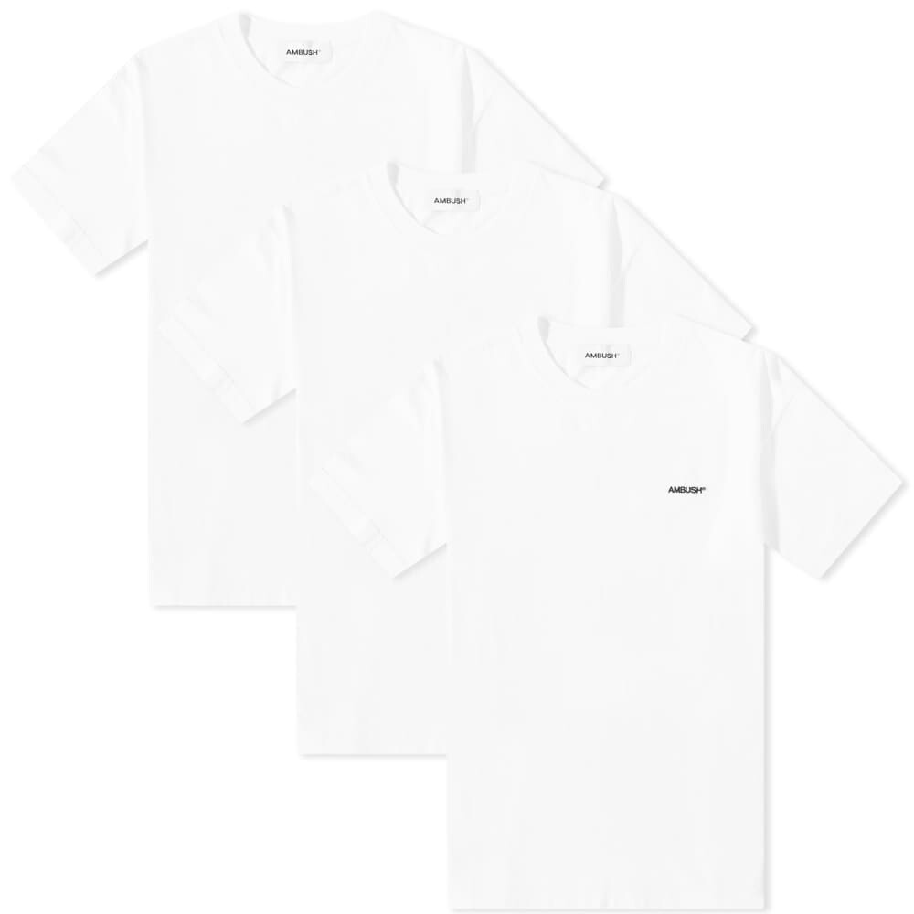 

Футболка Ambush 3 Pack Logo Tee, Белый