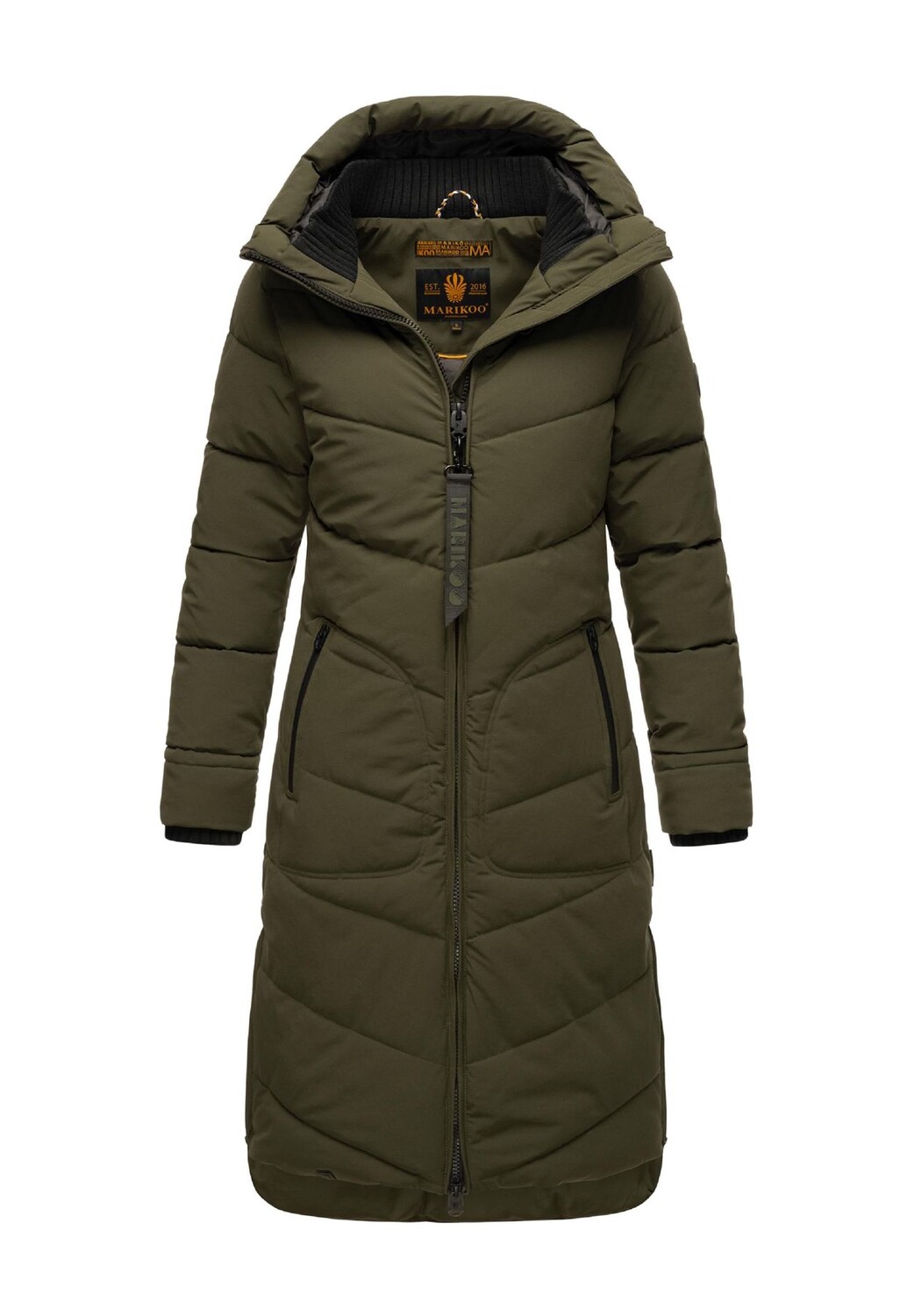 

Стеганое пальто Benikoo MARIKOO, цвет Dark Olive