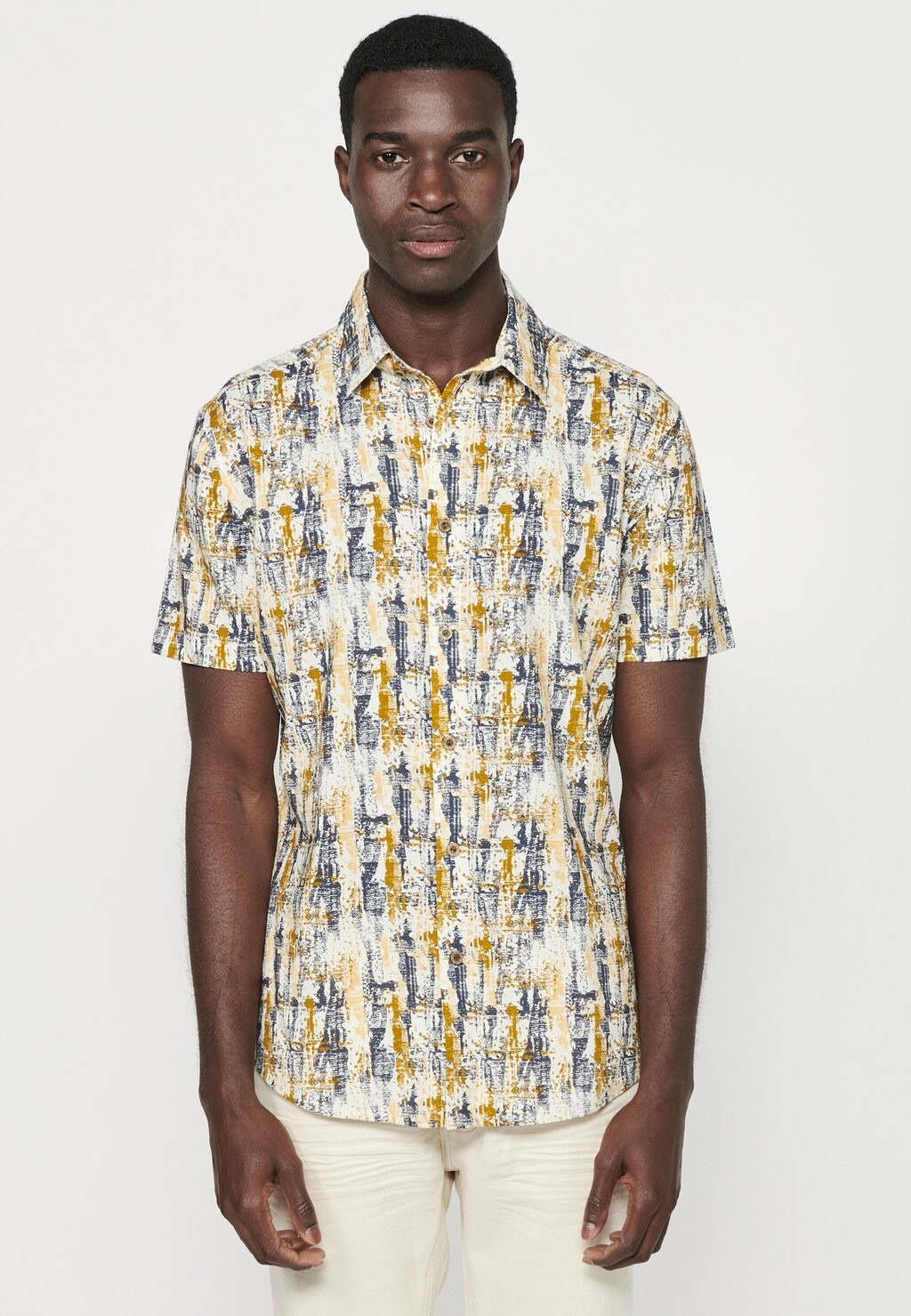 

Рубашка SHORT SLEEVE Koroshi, лосось