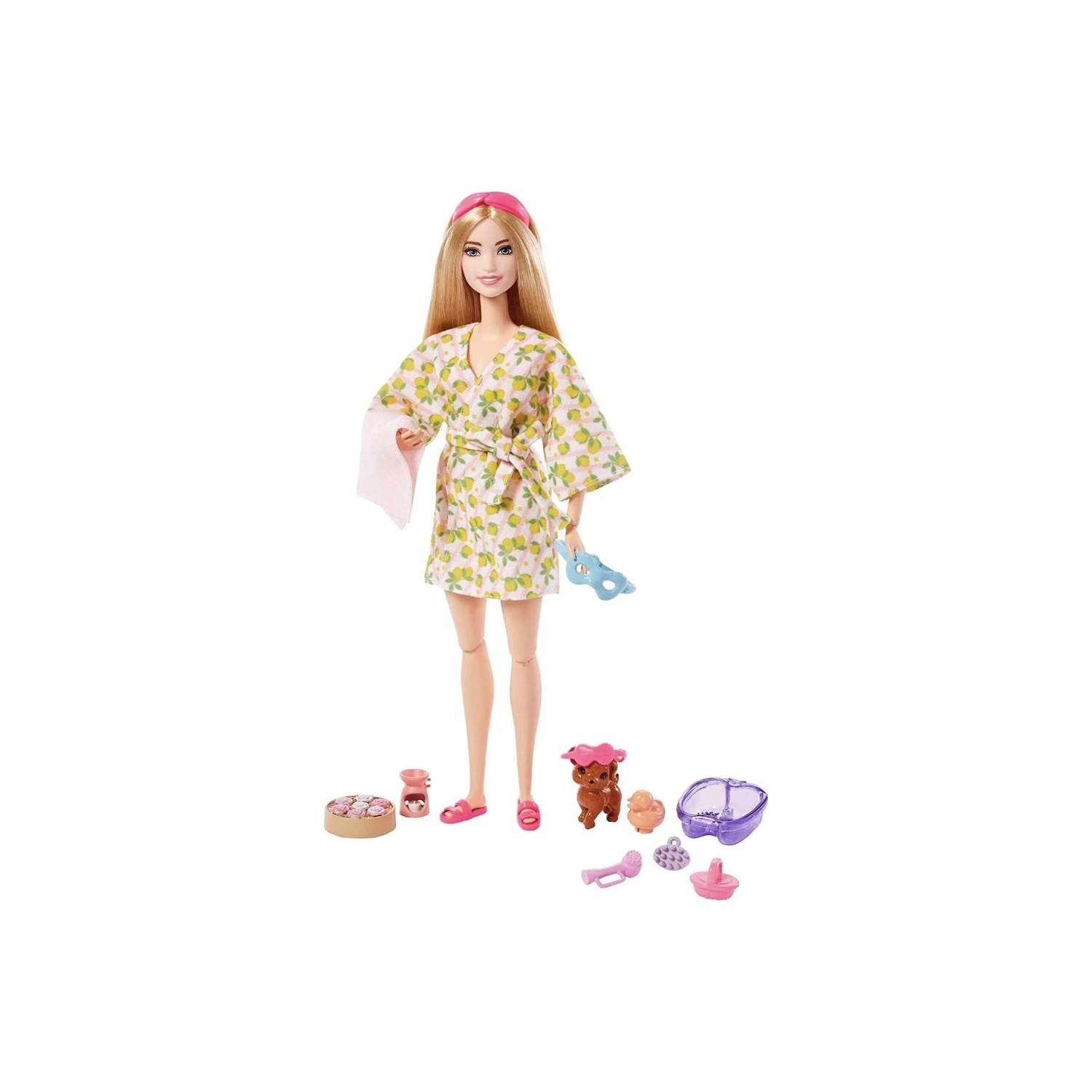 цена Игровой набор Barbie Wellness День в спа GKH73-HKT90