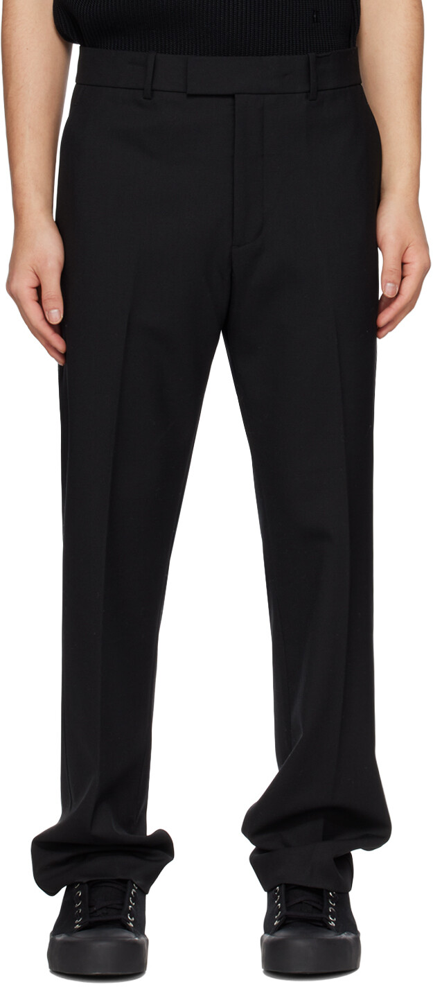 

Черные брюки костюма Helmut Lang, Черный