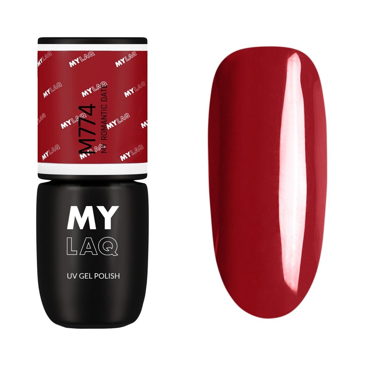 

Mylaq гибридный лак для ногтей, My Romantic Date