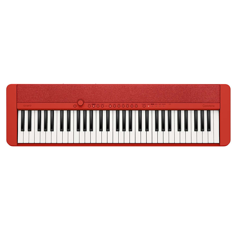Портативная электронная клавиатура Casio CT-S1, красная CT-S1RD