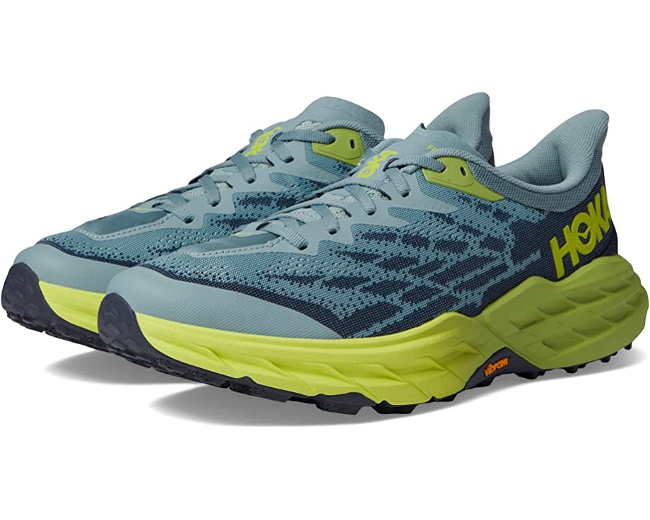 

Кроссовки Speedgoat 5 Hoka, синий, Синий;серый