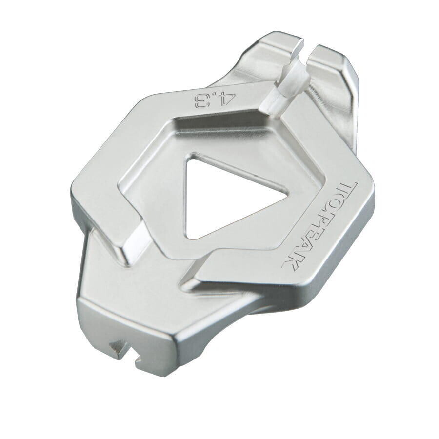 

Ключ для спиц DuoSpoke Wrench TOPEAK, черный / черный / серебристый